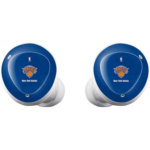 NBA New York Knicks Distressed Galaxy Buds Plus Skin